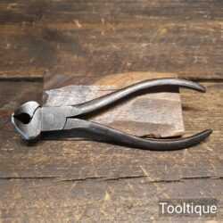 Vintage WW2 Brindley 6” end Cutter Pliers - Good Lightly Used