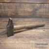 Vintage Stone Masons Cross Pein Lump Hammer - Good Condition