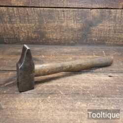 Vintage Stone Masons Cross Pein Lump Hammer - Good Condition