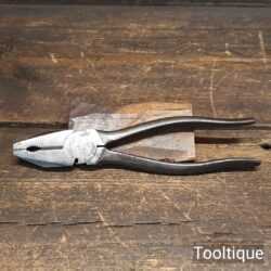 Vintage Elliott Lucas 8” General Purpose Pliers - Fair Condition