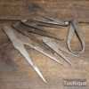 Vintage Selection Of 6 No: Steel Dividers - Good Condition