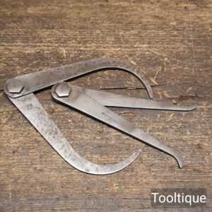 2 No: Vintage Plumpton & Co Steel Dividers With Dates & Broad Arrows