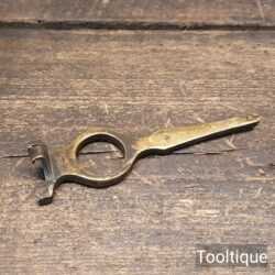 T29223 - Vintage James Dixon & Sons 4 bore ga. Brass Cartridge Removal or Extractor Claw tool in good overall condition.