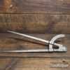 Rare Large Antique 19th Century Buck 16” Square Leg Dividers - Good Condition
