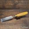 Vintage Marples 1½” Wide Bevel Edge Chisel Boxwood Handle - Fully Refurbished