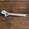 Vintage Stanley 12” Drop Forged Adjustable Spanner - Refurbished Ready To Use