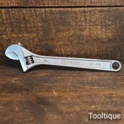 Vintage Stanley 12” Drop Forged Adjustable Spanner - Refurbished Ready To Use