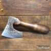 Vintage Carpenters French Side Axe Counterbalanced Handle - Fully Refurbished
