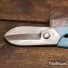 Vintage 10” Gilbow Sheffield 10” Tin Snips Refurbished & Sharpened