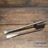 2 No: Vintage Cast Steel Cold Chisels Sharpened Ready For Use