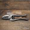 Nice Unusual Vintage Pair Gardeners Sprung Loaded Secateurs - Fully Refurbished