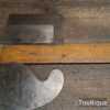 3 No: Various Vintage Cabinet Scrapers - Refurbished Ready For Use