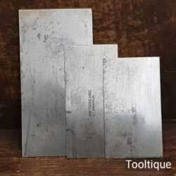 3 Various Vintage Cabinet Scrapers by Tyzack & Turner - Ready For Use