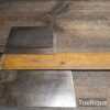 3 No: Various Vintage Cabinet Scrapers - Refurbished Ready To Use