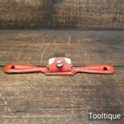 Vintage Record No: A63 Spokeshave With Curved Sole - Refurbished