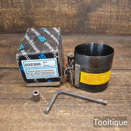 80mm Compressor Rings Vintage Boxed Sykes Pickavant Piston Ring Compressor 80mm Deep Band ...