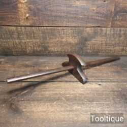 Vintage 22” Long Cabinet Makers Mahogany Panel Marking Gauge