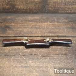 Rare Antique Thomas Adams Leatherworkers Rosewood Brass Spokeshave