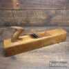 Vintage John Birch Beechwood Badger Plane Brass Side Plate - Fully Refurbished