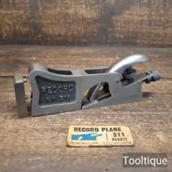 Vintage Record No: 311 Combination Plane Refined Ready To Use