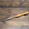 Vintage Stormont Sheffield 3/8” Wide Woodturning Gouge Chisel