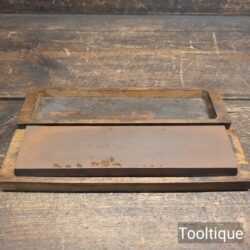 Vintage Boxed Dakota Sheffield Combination Oil Stone - Good Condition