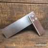 Vintage 6” Rosewood Brass Carpenters Square - Refurbished Ready To Use