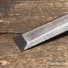Vintage Marples 5/8” Bevel Edge Chisel Boxwood Handle - Fully Refurbished
