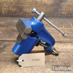 Vintage 2 ½” Table Vice Marked Foreign - Good Condition