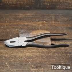 Vintage 8 ½” Long Cooper & Sons General Purpose Pliers - Good Condition