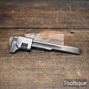 Vintage J.S & S Automotive 7 ½” Long F Shaped Monkey Wrench - Good Condition