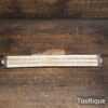 Antique 12” long Customs & Excise Bone Cubing Rule - Silver Fittings