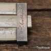 Antique 12” long Customs & Excise Bone Cubing Rule - Silver Fittings