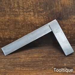 Vintage H.M.M England 6” Engineers Precision Steel Square - Good Condition