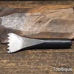 Vintage Leatherworking Pricking Iron - Sharpened Ready For Use