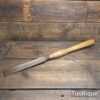 Large Vintage Fortor 4 Etoiles 1 ½” Wide Woodturners Flat Skew Chisel