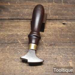Vintage Cobblers Leatherworking Glazing Iron - Good Condition