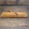 Vintage Buck London 3/8” Boxed Beading Moulding Plane - Good Condition