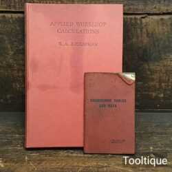 Vintage Applied Workshop Calculations by W.A.J. Chapman SKF Engineering