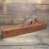 Vintage 22” Long Beechwood Jointer Plane - Fully Refurbished For Use