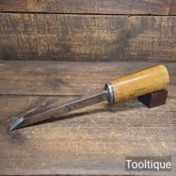Nice Vintage 9/16” I. Sorby Pig Sticker Mortice Chisel - Fully Refurbished