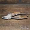 Vintage 8” Sheffield Made General Purpose Cast Steel Pliers - Good Condition