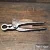 Vintage Nandley 9” Gas Fitters Cast Steel Pliers - Good Condition