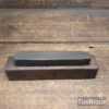Vintage 5 ½” x 1” Very Fine Grade Natural Stone Razor Hone Stone - Lapped Flat