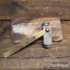 Vintage Stanley 30 + 25 degree plane iron honing guide in good used condition. Note: see image to how these work.