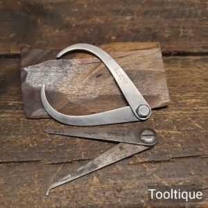 2 No: Vintage L.S Starrett 3” Inside & Outside Dividers - Refurbished 2 No: Vintage L.S Starrett 3” Inside & Outside Dividers - Refurbished