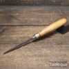 Vintage Marples & Sons 5/32” Wide Bevel Edge Chisel - Fully Refurbished