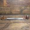 Vintage I. Sorby Drawknife 9 ½” Cutting Edge & Egg Shaped Handles - Fully Refurbished