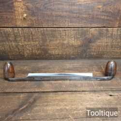 Vintage I. Sorby Drawknife 9 ½” Cutting Edge & Egg Shaped Handles - Fully Refurbished