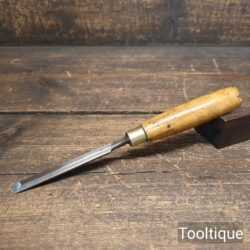 Vintage Marples & Sons 7/16” Wide Bevel Edge Chisel - Fully Refurbished